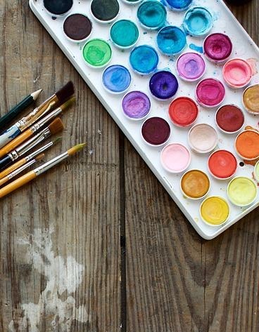 Bastelaktion am Seniorenkaffee