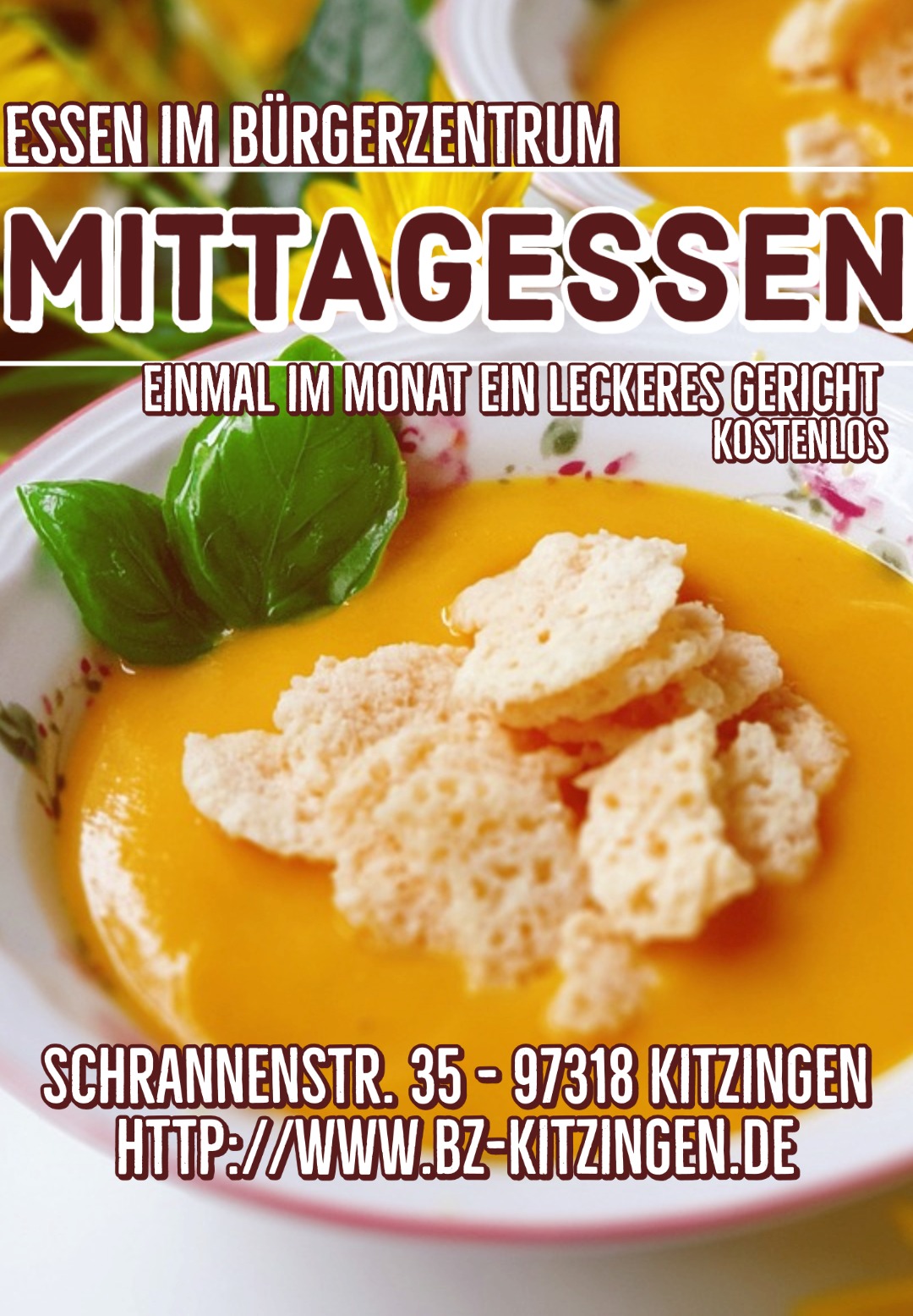 Mittagessen im Bürgerzentrum