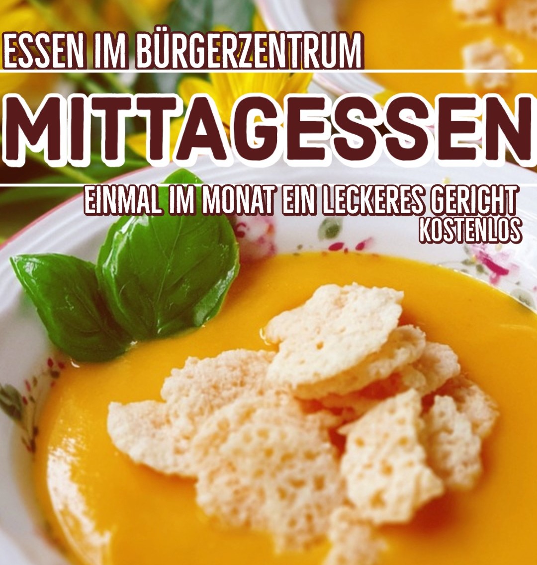 Mittagessen im Bürgerzentrum