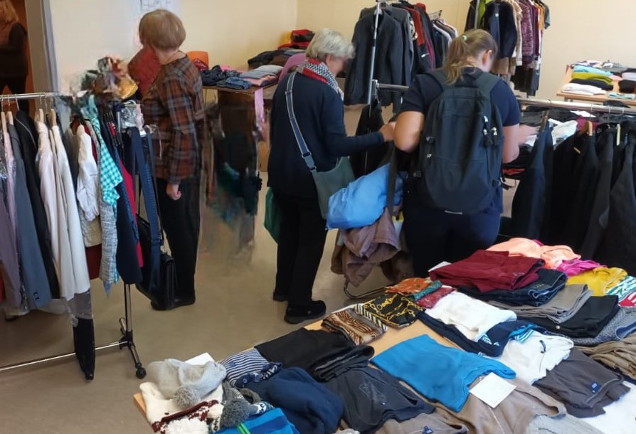 Second Hand Kleidermarkt